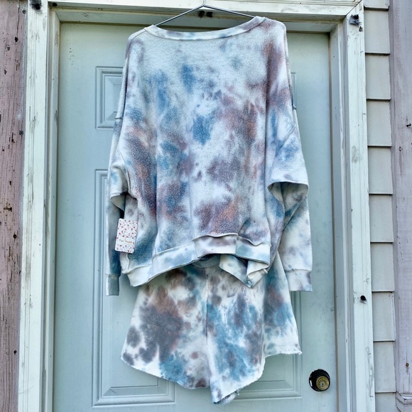 Free People Kelly Washed Set - Ocean - Picture 2 of 15